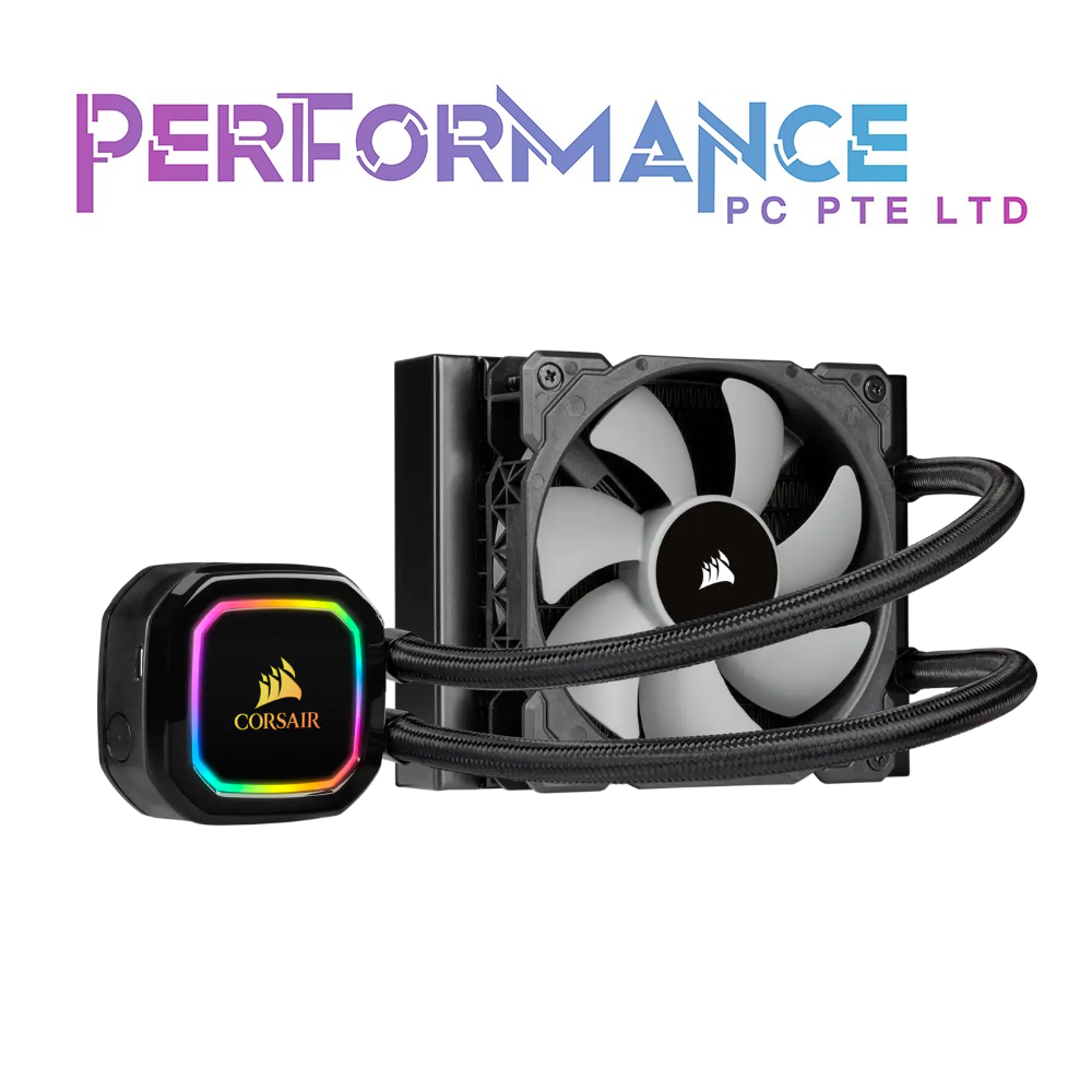 CORSAIR iCUE H60i/H100i/H115i/H150i RGB PRO XT Watercooler AIO, 120mm/240mm/280mm/360mm Radiator (5YEARS WARRANTY BY CONVERGENT SYSTEMS PTE LTD)