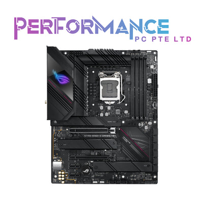 ASUS ROG STRIX B560-E GAMING WIFI Intel B560 LGA 1200 ATX motherboard with PCIe 4.0, 14+2 teamed power stages, Two-Way AI Noise Cancelation, WiFi 6E (802.11ax), Intel 2.5 Gb Ethernet (3 YEARS WARRANTY BY AVERTEK ENTERPRISES PTE LTD)
