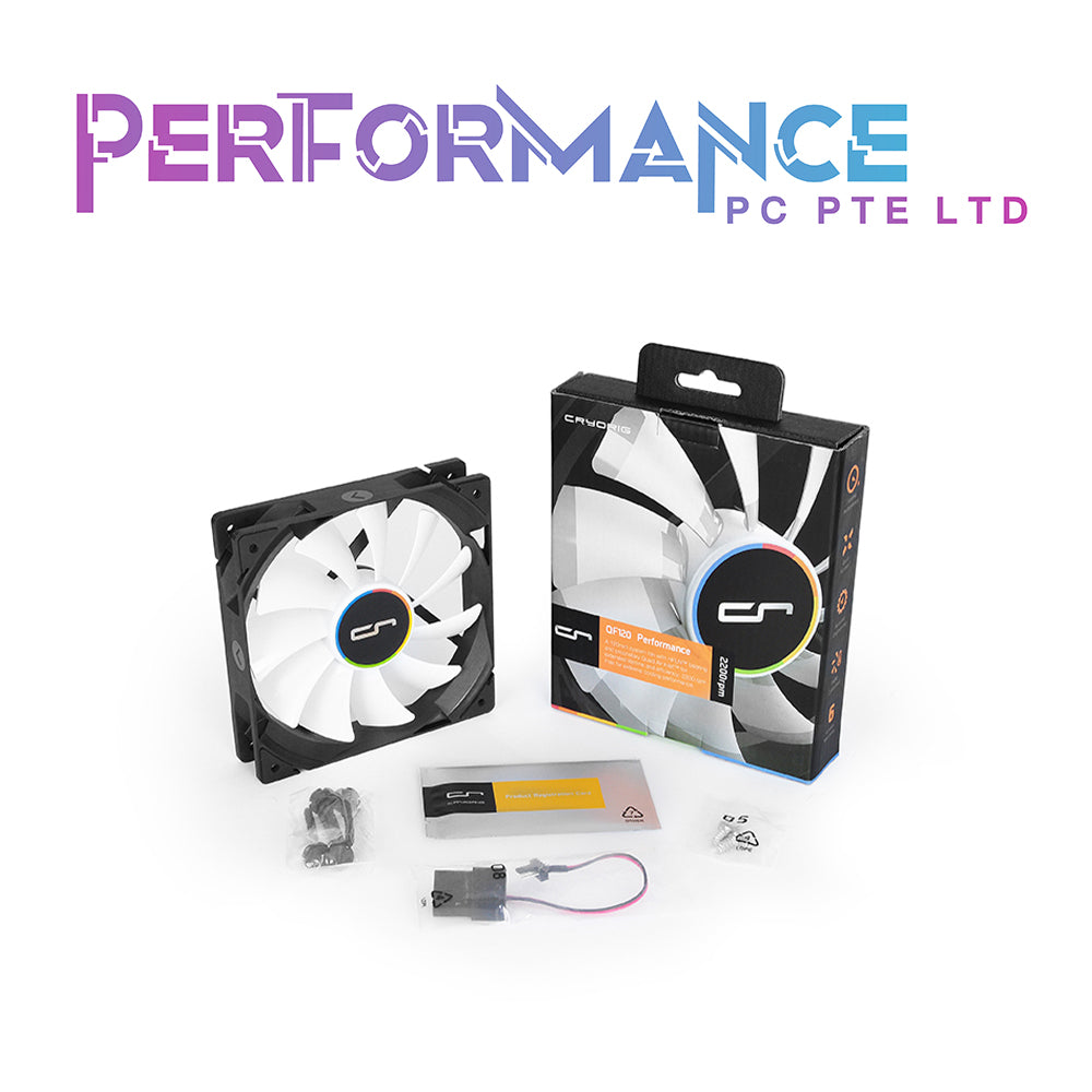 CRYORIG QF120/QF140 Silent/Performance PWM Fan (3 YEARS WARRANTY BY CORBELL TECHNOLOGY PTE LTD)