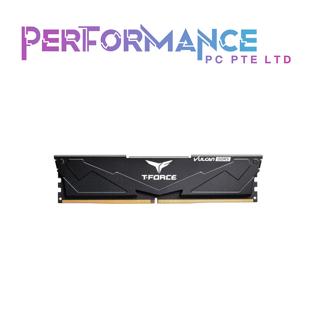 TEAMGROUP T-FORCE VULCAN DDR5 32GB 5200MHz DESKTOP MEMORY (LIMITED LIFETIME WARRANTY BY AVERTEK ENTERPRISES PTE LTD)
