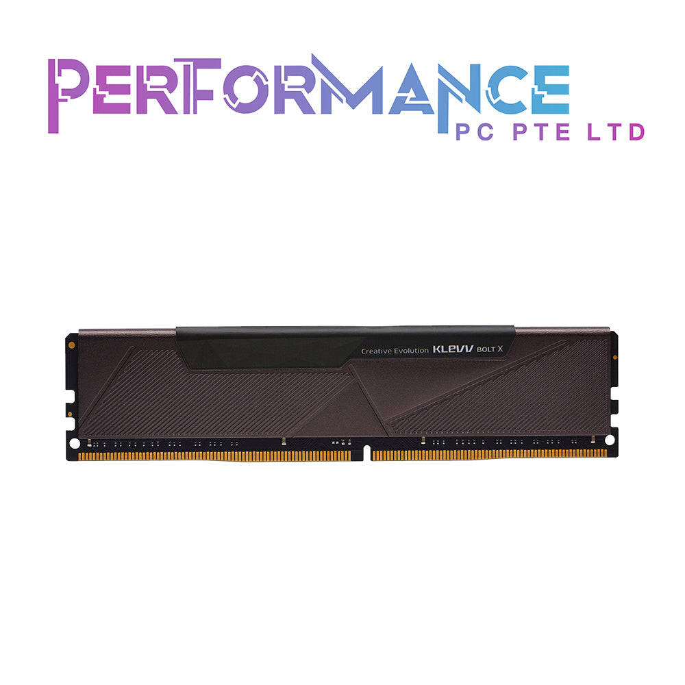 KLEVV BOLT X - 1X16GB/2X8GB/2X16GB 16GB DDR4 3200/3600 CL16/18 ( Limited Lifetime Warranty By Tech Dynamic Pte Ltd)
