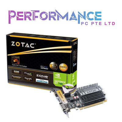 ZOTAC GeForce® GT 730 2GB GDDR3 Zone Edition (3+2 Years Warranty By Tech Dynamic Pte Ltd)