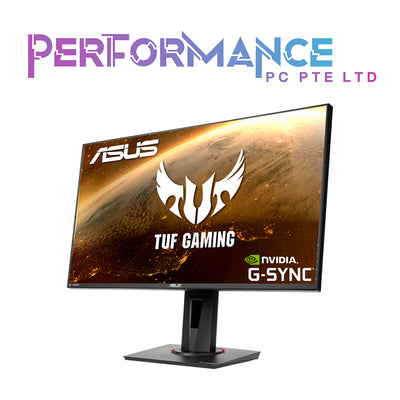 ASUS TUF Gaming VG279QM HDR G-SYNC Compatible Gaming Monitor – 27 inch FullHD (1920 x 1080), Fast IPS, Overclockable 280Hz, 1ms (GTG), ELMB SYNC, G-SYNC Compatible, DisplayHDR 400 (3 YEARS WARRANTY BY AVERTEK ENTERPRISES PTE LTD)