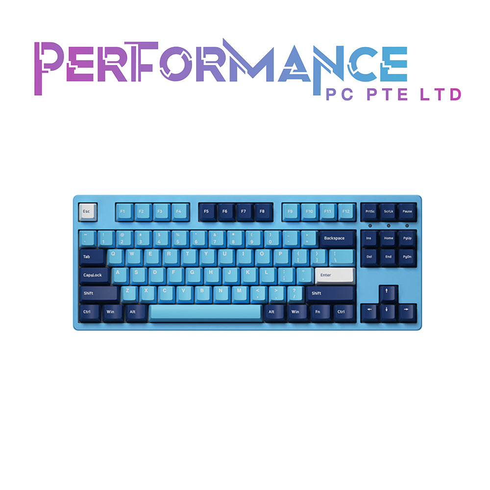 AKKO Keyboard 3087 - Mirror of Sky (TTC/AKKO Radiant Red Linear Switches) Pink/Red (1 YEAR WARRANTY BY TECH DYNAMIC PTE LTD)