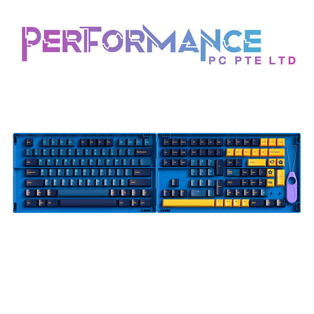 AKKO Keycap - ASA Profile - Macaw (199pcs) (1 YEAR WARRANTY BY TECH DYNAMIC PTE LTD)