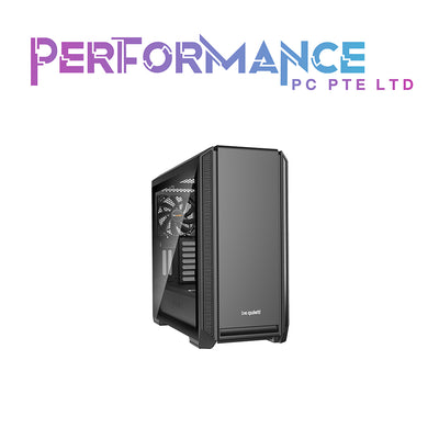be quiet! Silent Base 601, ATX, TG Panel, 2 x 14cm Pure Wings, Black CASE (3 Years Warranty By Tech Dynamic Pte Ltd)