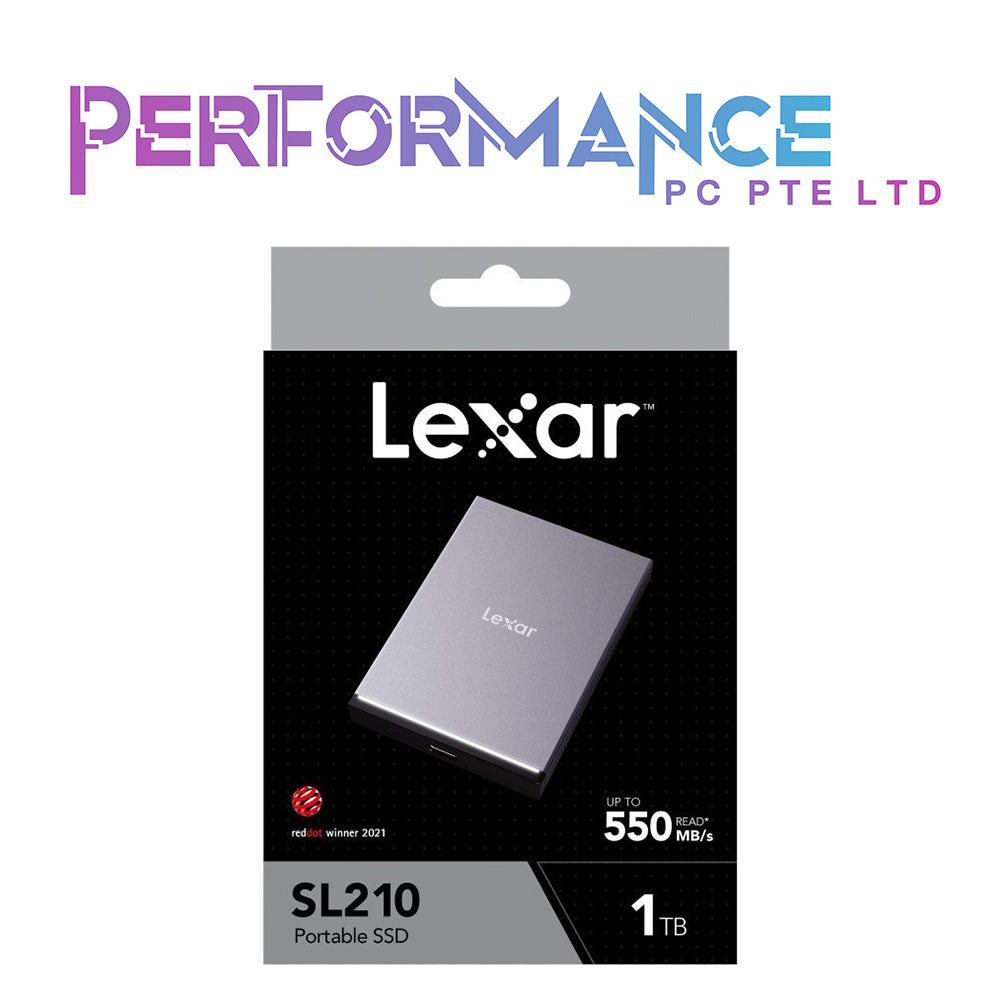 Lexar SL210 Mobile SSD 1TB/500GB External SSD (3 YEARS WARRANTY BY TECH DYNAMIC PTE LTD)