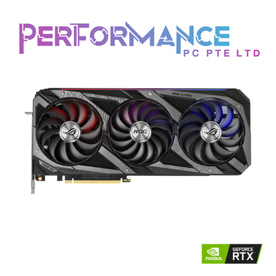 ASUS ROG Strix GeForce RTX 3070 Ti RTX3070Ti OC Edition 8GB GDDR6X Graphics Card (3 YEARS WARRANTY BY AVERTEK ENTERPRISES PTE LTD)
