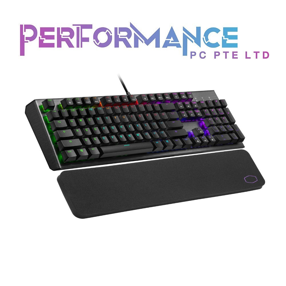 COOLERMASTER CM CK550 RGB MECHANICAL KEYBOARD RED/BLUE/BROWN V2 (2 YEARS WARRANTY BY BAN LEONG TECHNOLOGIES PTE LTD)