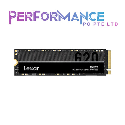 LEXAR NM620 NVME M.2 250GB/500GB/1TB/2TB SSD 3500MBs (5 Years Warranty By Tech Dynamic Pte Ltd)
