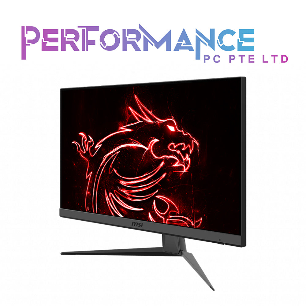 MSI Optix G243 Gaming Monitor – 165Hz Refresh Rate, 23.8 inch, 1ms, FreeSync Premium, HDMI CEC, DP, Night Vision, Esports (3 YEARS WARRANTY BY CORBELL TECHNOLOGY PTE LTD)