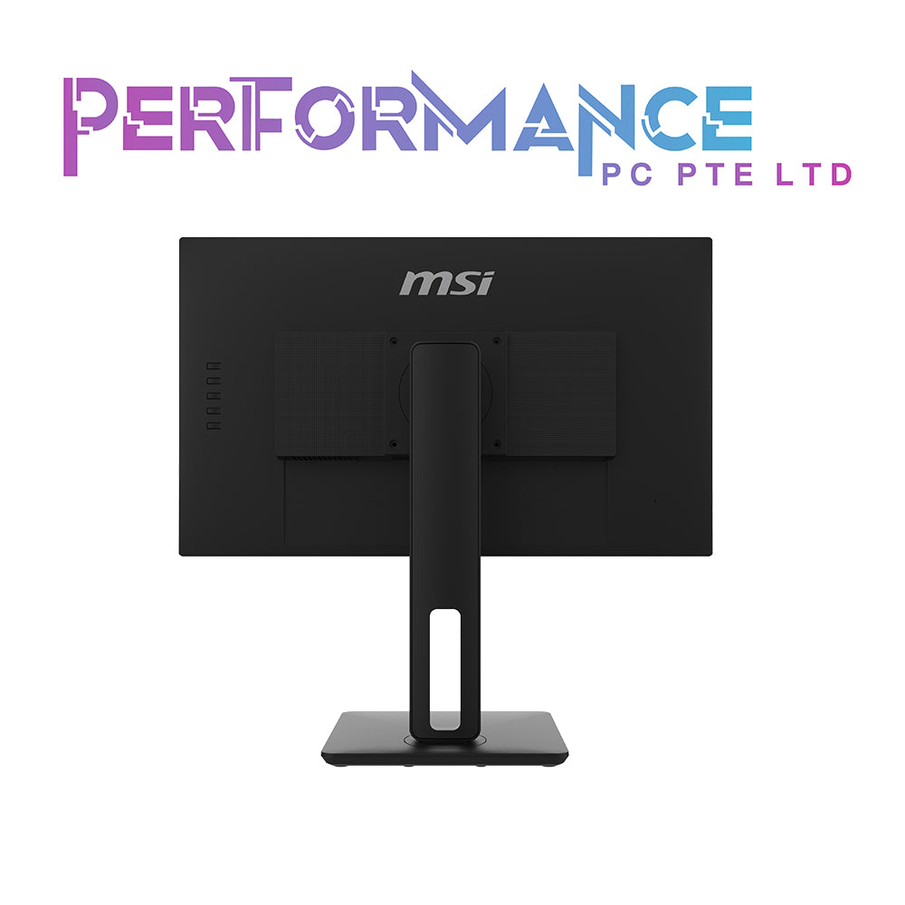 MSI PRO MP242P IPS Monitor - 24 Inch (60.45 cm), Full HD, HDMI, VGA, Adjustable Stand, Anti-Glare, Anti-Flicker, Less Blue Light TÜV Certified, VESA Mount, Speakers (3 YEARS WARRANTY BY CORBELL TECHNOLOGY PTE LTD)