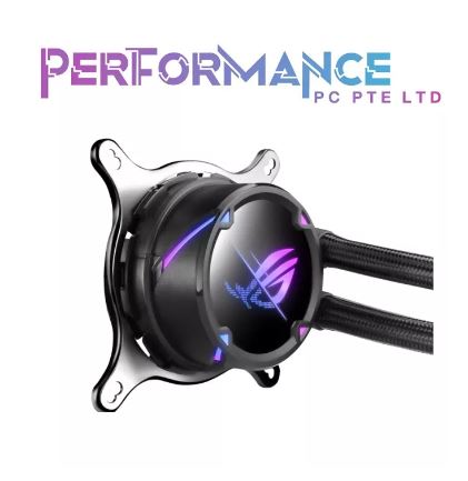 ASUS ROG Strix LC II 280 ARGB all-in-one liquid CPU cooler(AIO) with Aura Sync, AMD AM4/TR4, and Intel LGA 1150/1151/1155/1156/1200/2066 support, dual ROG 140 mm addressable RGB radiator fans (6 YEARS WARRANTY BY BAN LEONG TECHNOLOGIES PTE LTD)