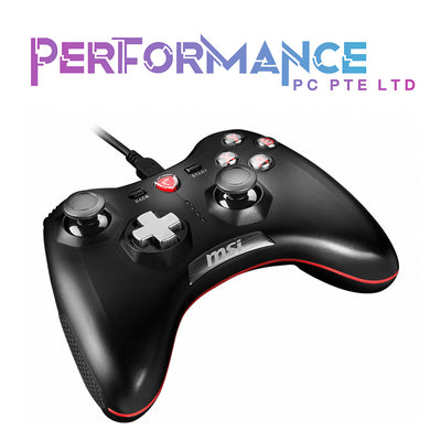 MSI Force GC20 USB Wired Controller Gamepad for Windows PC Android PS3 Stream (1 YEAR WARRANTY BY CORBELL TECHNOLOGY PTE LTD)