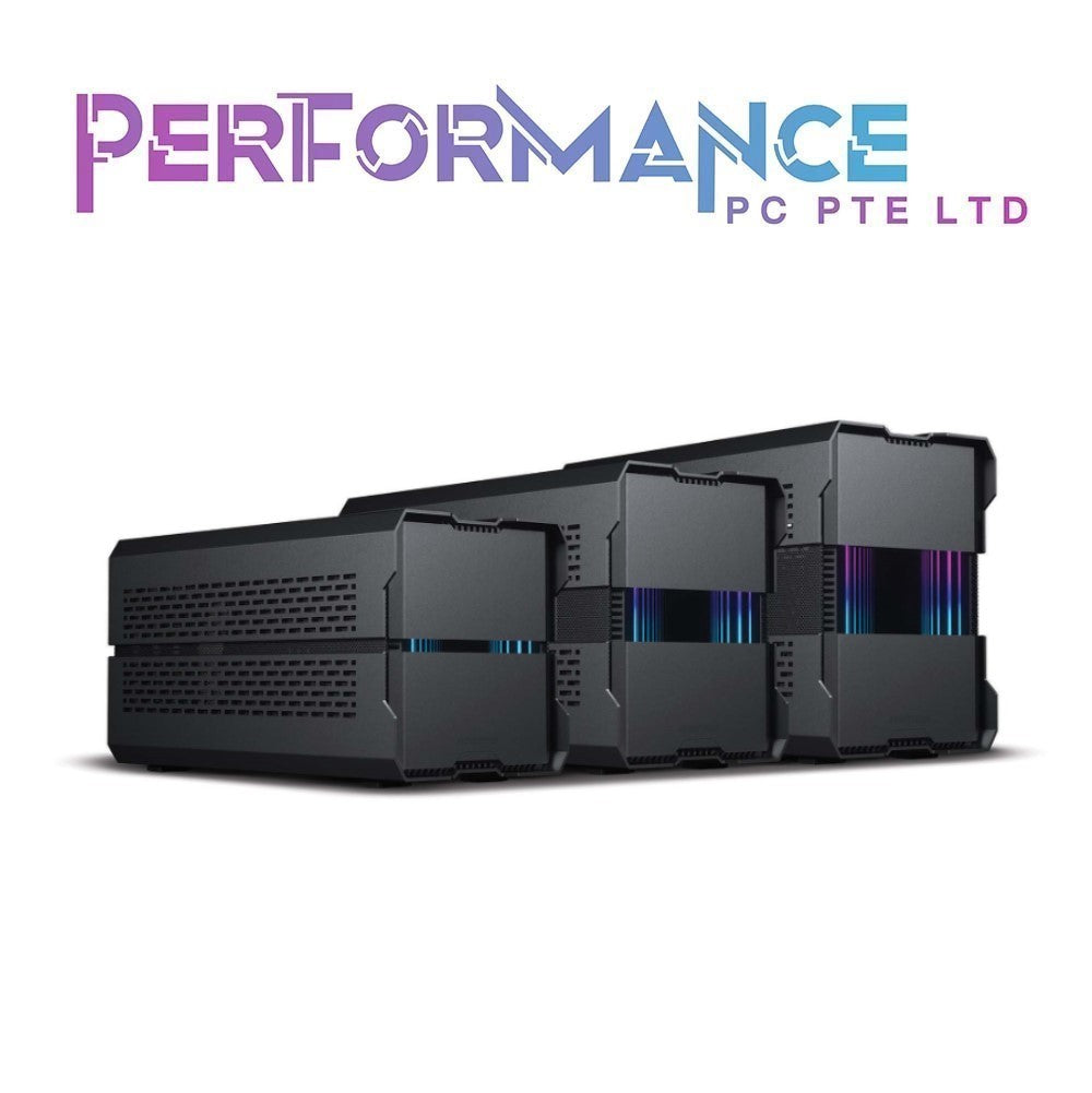 Phanteks Evolv Shift XT Case Expandable ITX case, PCI-E 4.0x16 Black/Silver (1 YEAR WARRANTY BY CORBELL TECHNOLOGY PTE LTD)