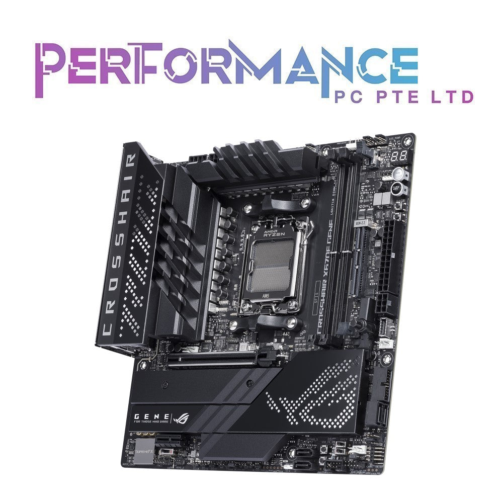 ASUS ROG CROSSHAIR X670E GENE Motherboard, X670 E GENE Motherboard X 670 E GENE (3 YEARS WARRANTY BY AVERTEK ENTERPRISES PTE LTD)