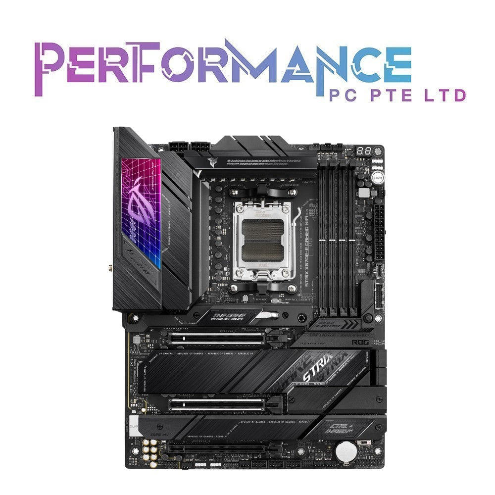 ASUS ROG STRIX X670E-E GAMING WIFI Motherboard, X670E E GAMING WIFI (3 YEARS WARRANTY BY AVERTEK ENTERPRISES PTE LTD)