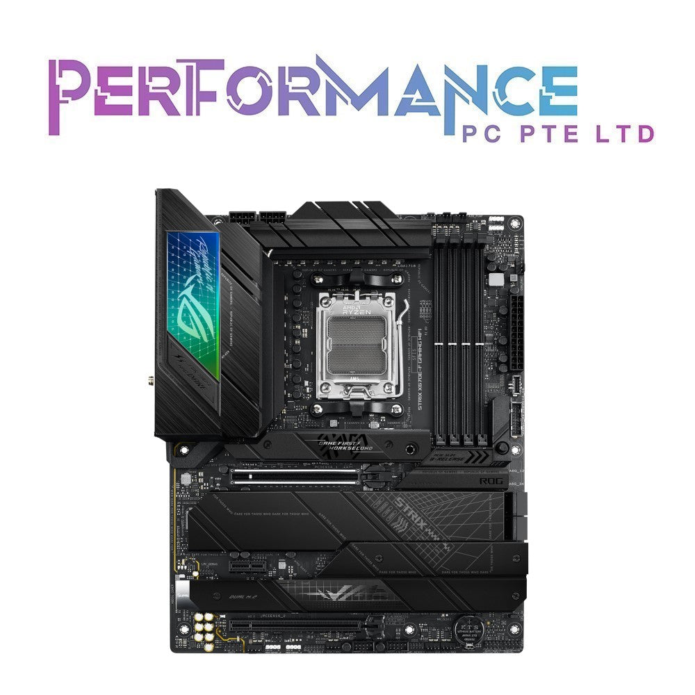 Asus ROG Strix X670E-F Gaming WiFi Motherboard, X670E F GAMING WIFI (3 YEARS WARRANTY BY AVERTEK ENTERPRISES PTE LTD)