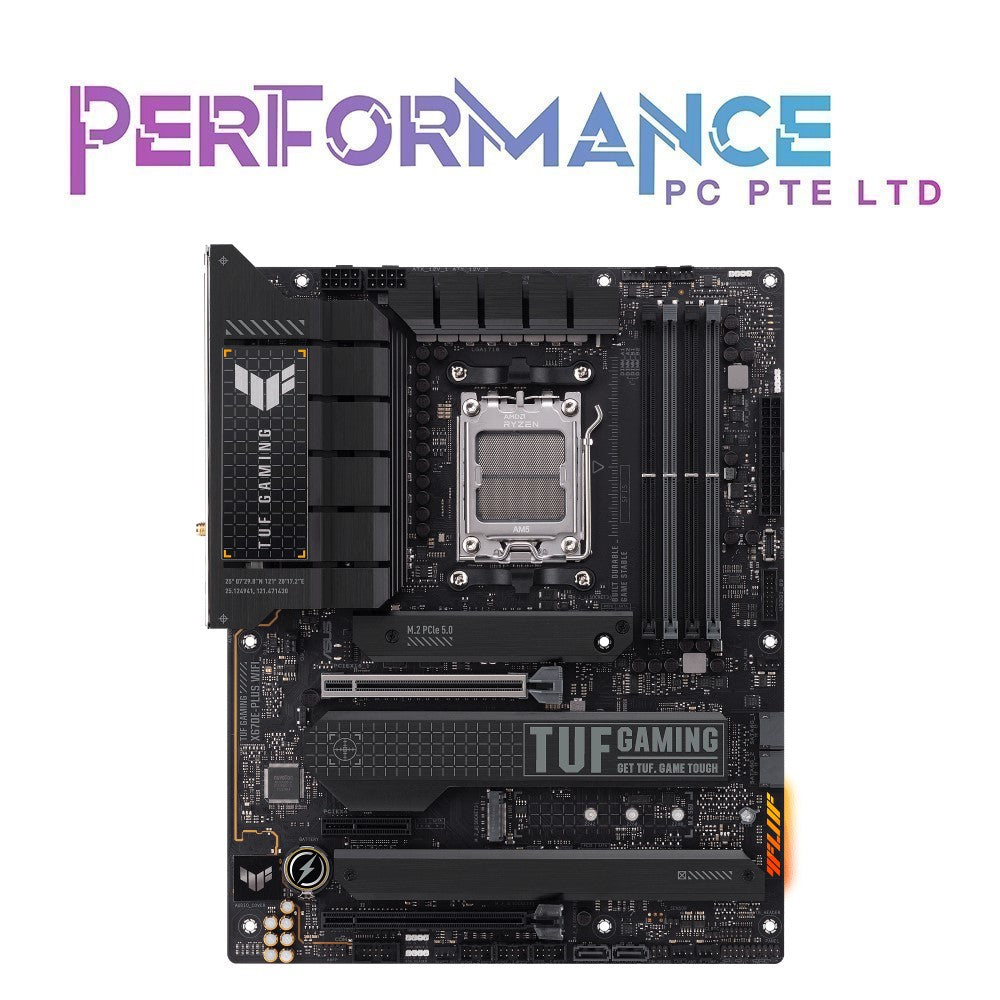 Asus TUF GAMING X670E-PLUS WIFI Motherboard, X670 E PLUS WIFI MOTHERBOARD (3 YEARS BY AVERTEK ENTERPRISES PTE LTD)