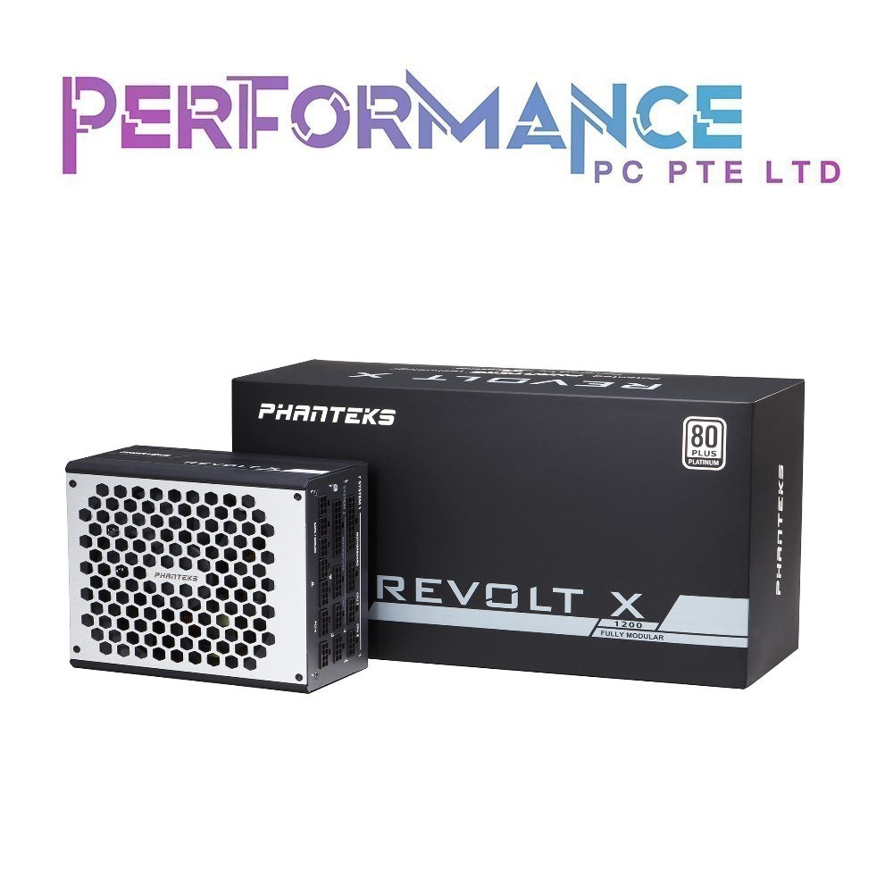 Phanteks Revolt X 1200W 80+ Platinum PSU power supply (10 YEARS WARRANTY BY CORBELL TECHNOLOGY PTE LTD)