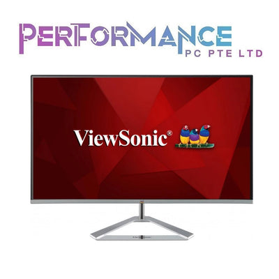Viewsonic VX2476-SH 24" IPS Monitor with Frameless Bezel Resp. Time 4ms Refresh Rate 75hz (3 YEARS WARRANTY BY KAIRA TECHOLOGY PTE LTD)