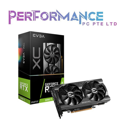 EVGA GeForce RTX 3060 Ti RTX 3060Ti XC Gaming LHR 8GB GDDR6 Graphics Card GPU (3 YEARS WARRANTY BY TECH DYNAMIC PTE LTD)
