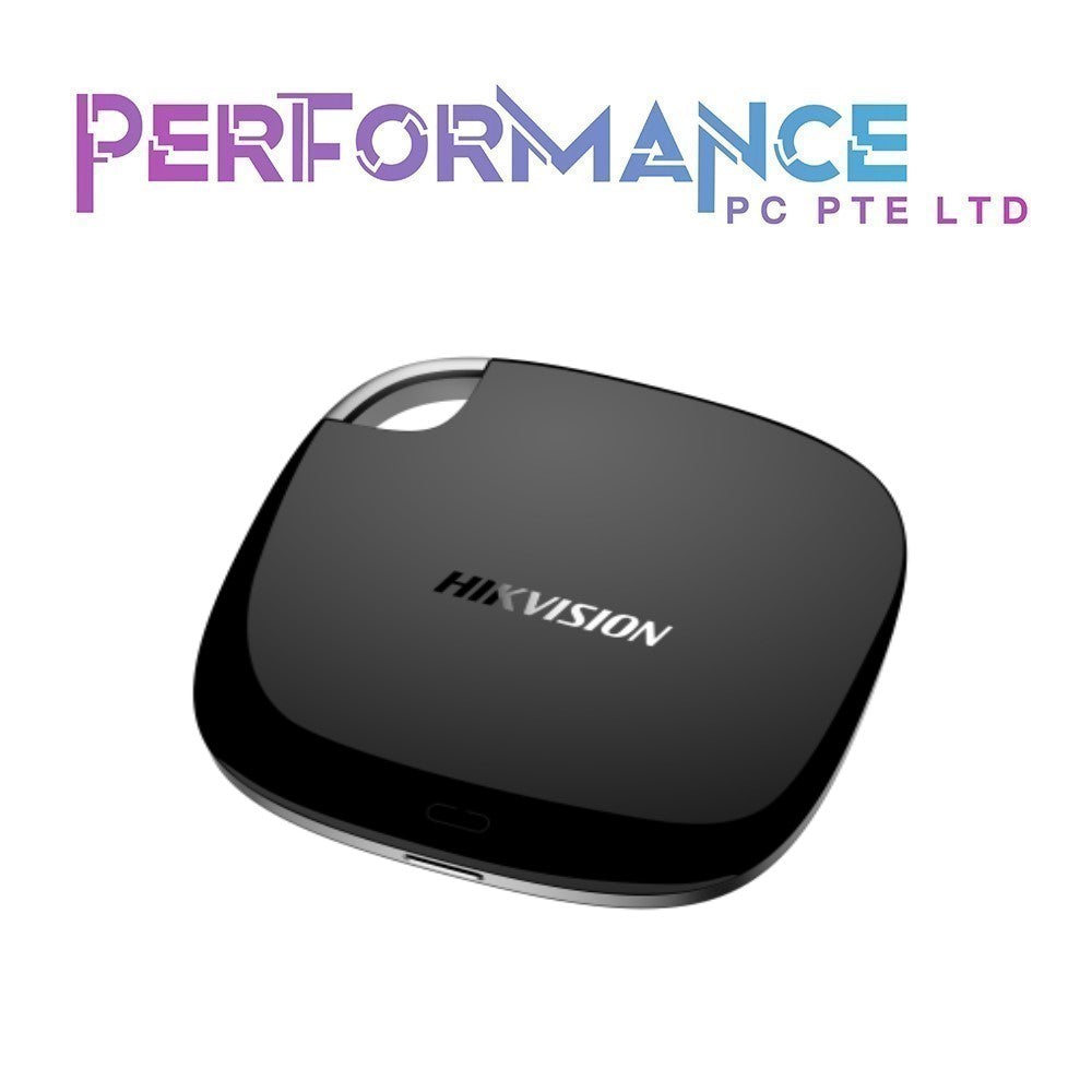 HIKVISION T100I Portable External SSD, Solid State Disk Hard Drive, USB 3.1 Type C State Drives for Disk for Laptop Storage Device Black (3 YEARS WARRANTY BY ETERNAL ASIA DISTRIBUTION PTE LTD)