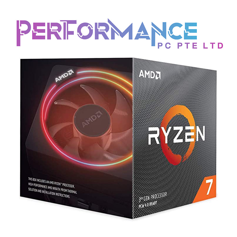 AMD Ryzen 7 3700X 8-Core, 16-Thread Unlocked Desktop Processor with Wraith Prism LED Cooler (3 YEARS WARRANTY BY CORBELL TECHNOLOGY PTE LTD)