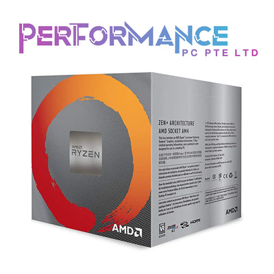 AMD Ryzen 5 3400G with Wraith Spire cooler/Radeon RX Graphics 3.7GHz 4 cores/8 threads 65W (3 YEARS WARRANTY BY CORBELL TECHNOLOGY PTE LTD)