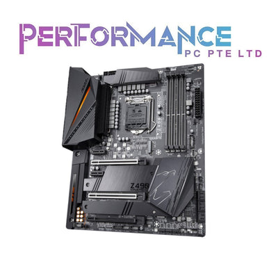 GIGABYTE Z490 AORUS PRO AX LGA 1200 Intel Z490 ATX Motherboard with Dual M.2 (3 YEARS WARRANTY BY CDL TRADING PTE LTD)