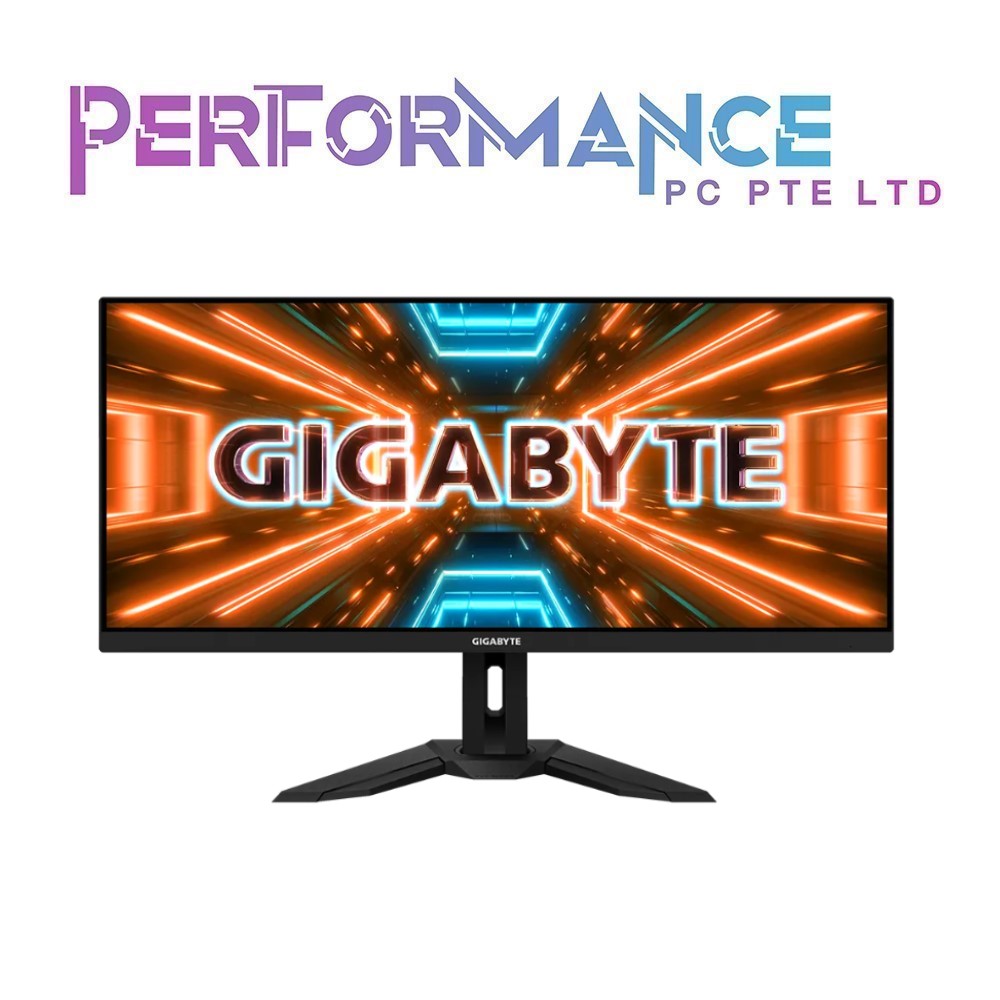 Gigabyte M34WQ Gaming Monitor 144hz IPS 34" 3440x1440 (3 YEARS WARRANTY BY CDL TRADING PTE LTD)
