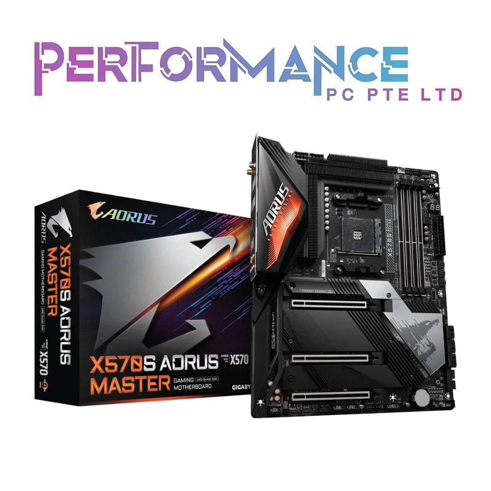 GIGABYTE X570S AORUS MASTER (3 YEARS WARRANTY BY CDL TRADING PTE LTD)