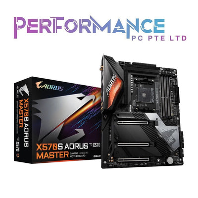 GIGABYTE X570S AORUS MASTER (3 YEARS WARRANTY BY CDL TRADING PTE LTD)