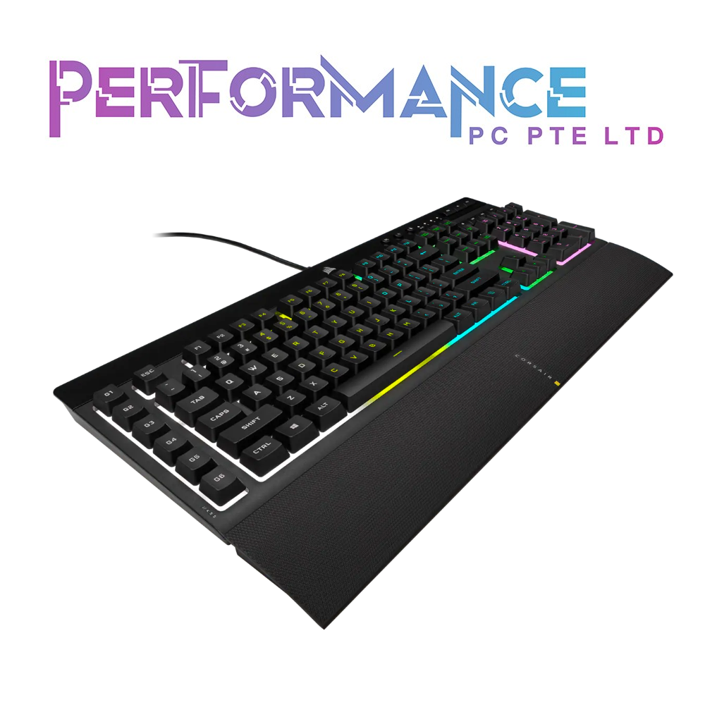 CORSAIR K55 RGB PRO Gaming Keyboard (IP42 Protection, Spill Resistance) (2 YEARS WARRANTY BY CONVERGENT SYSTEMS PTE LTD)