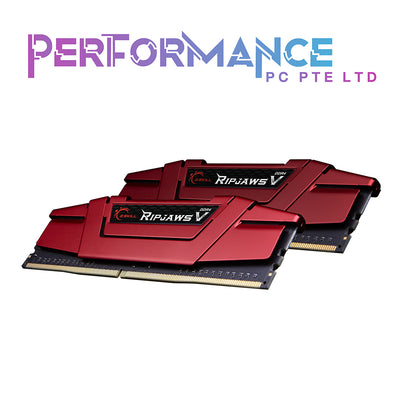 G.Skill GSKILL Ripjaws V DDR4-3000 32GB (2x16GB) Desktop Memory Model F4-3000C16D-32GVRB (LIMITED LIFETIME WARRANTY BY CORBELL TECHNOLOGY PTE LTD)