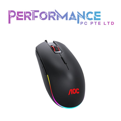 AOC GM500 Gaming Mouse / Light FX Sync / PMW3325 Gaming Sensor / 5000dpi / Omron switch (2 YEARS WARRANTY BY CORBELL TECHNOLOGY PTE LTD)