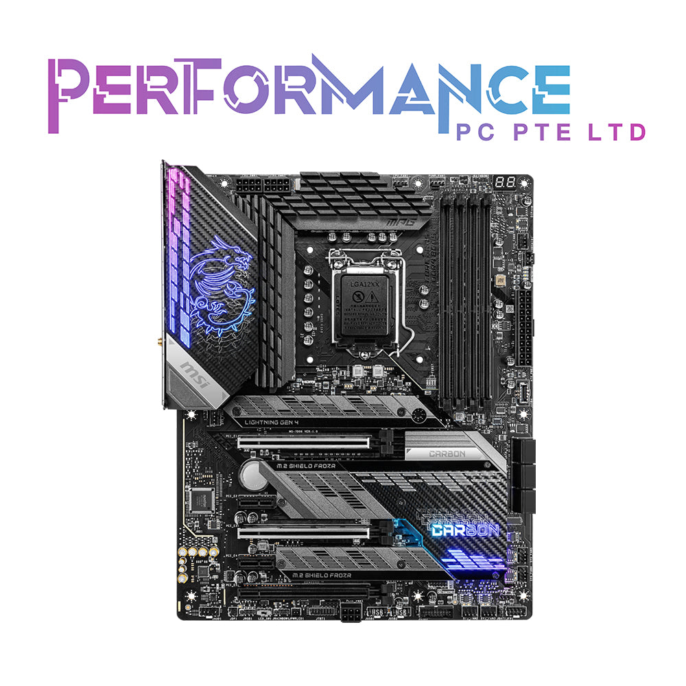 MSI MPG Z590 GAMING CARBON WIFI (3 YEARS WARRANTY BY CORBELL TECHNOLOGY PTE LTD)