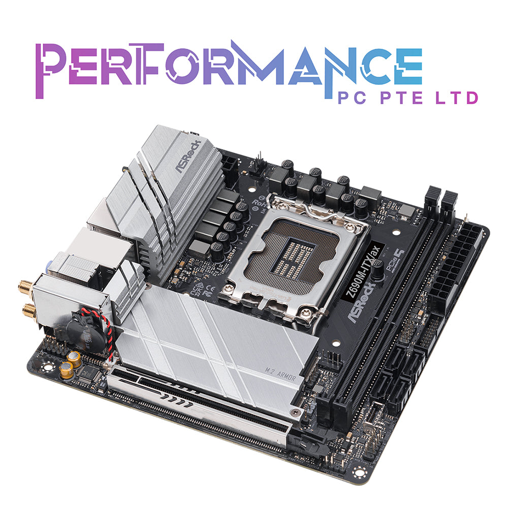 ASRock Z690M-ITX/AX DDR4 (3 Years Warranty By Tech Dynamic Pte Ltd)