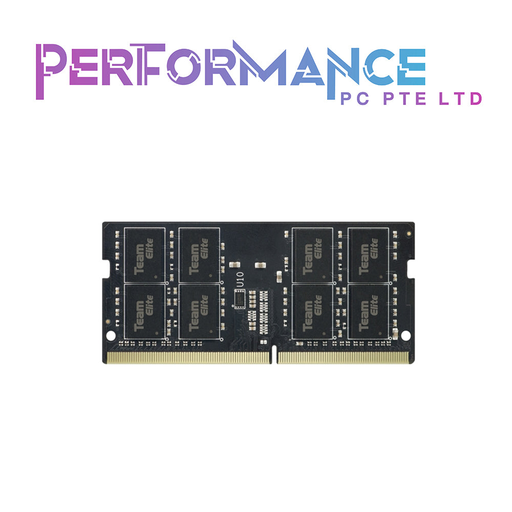 TEAMGROUP ELITE SO-DIMM DDR4 2666MHz/3200MHz LAPTOP MEMORY (LIMITED LIFETIME WARRANTY BY AVERTEK ENTERPRISES PTE LTD)
