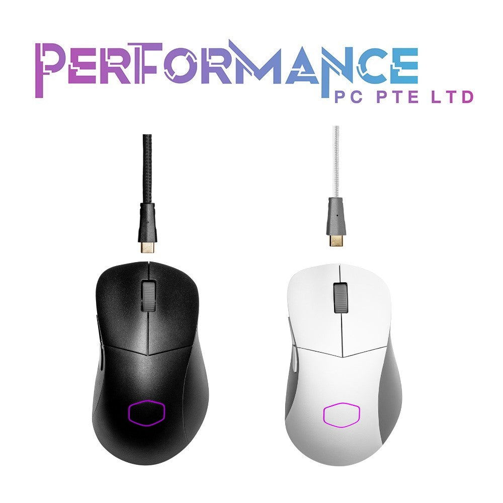 COOLERMASTER MM731 WIRELESS RGB GAMING MOUSE WHITE/BLACK (2 YEARS WARRANTY BY BAN LEONG TECHNOLOGIES PTE LTD)