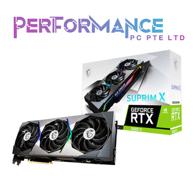 MSI GeForce RTX™ 3080 Ti RTX 3080Ti SUPRIM X 12G (3 YEARS WARRANTY BY CORBELL TECHNOLOGY PTE LTD)
