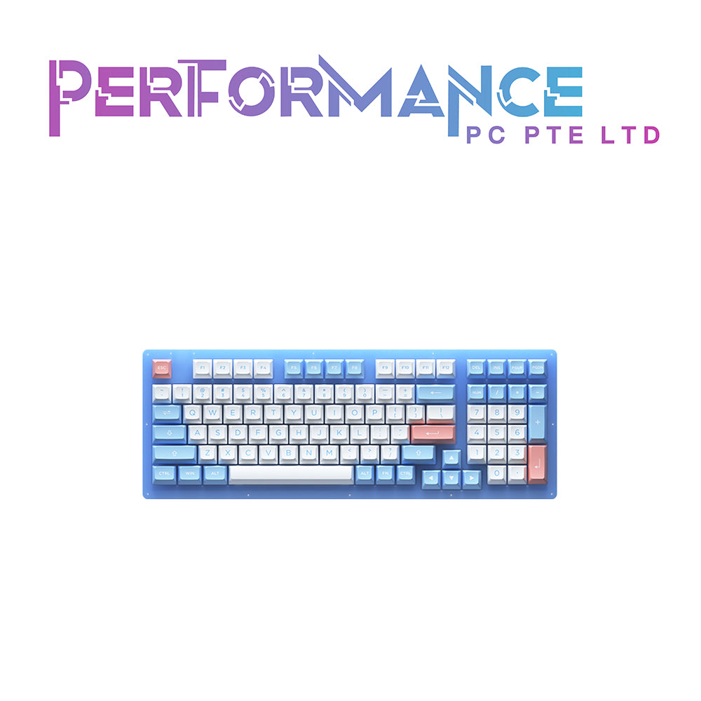 AKKO Keyboard RGB Hotswap - ACR98 Combo CS Jelly White/Black/Pink/Blue (1 YEAR WARRANTY BY TECH DYNAMIC PTE LTD)