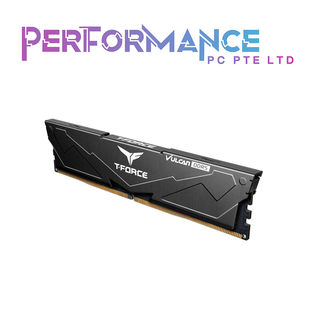 TEAMGROUP T-FORCE VULCAN DDR5 32GB 5200MHz DESKTOP MEMORY (LIMITED LIFETIME WARRANTY BY AVERTEK ENTERPRISES PTE LTD)