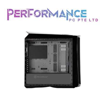 SILVERSTONE PM01-RGB ATX Black (up to 12” x10.7”), USB 3.0 A type x2 + USB2.0 A type x2 + HD Audio,RGB, 140mm front fan x3 + standard 140mm rear fan x1 (1 YEAR WARRANTY BY AVERTEK ENTERPRISES PTE LTD)