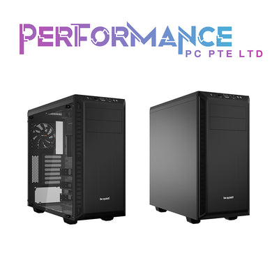 be quiet! Pure Base 600 (BGW21), ATX, TG Panel, 1x12cm+14cm Pure Wings, Black Case (3 YEARS WARRANTY BY TECH DYNAMIC PTE LTD)