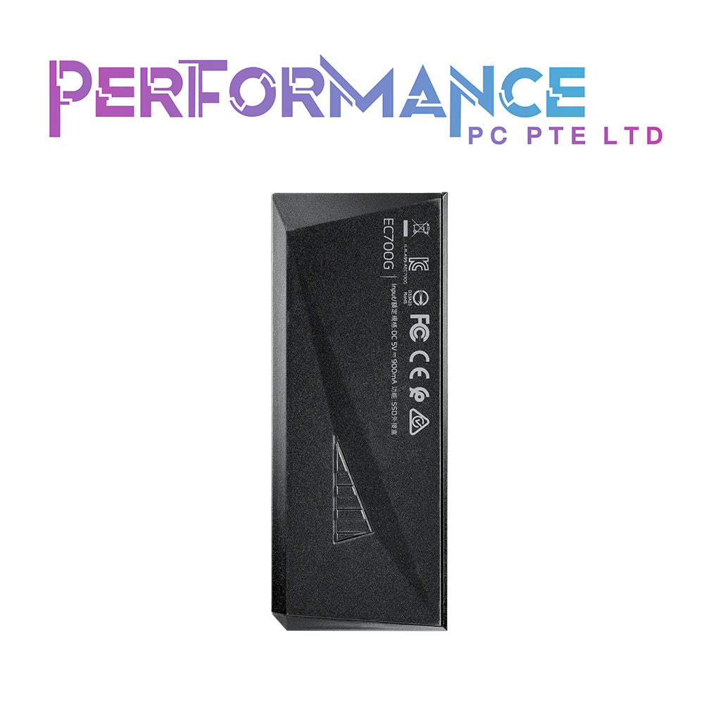 ADATA EC700G M.2 PCIe/SATA SSD Enclosure (2 YEARS WARRANTY BY CORBELL TECHNOLOGY PTE LTD)