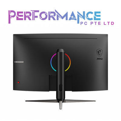 MSI Optix AG321CQR 31.5"/WQHD/Curved 1500R/VA Panel/165hz/1ms(MPRT)/Adaptive Sync/Mystic Light/Anti Flicker/Less Blue Light/Adjustable Stand (3 YEARS WARRANTY BY CORBELL TECHNOLOGY PTE LTD)