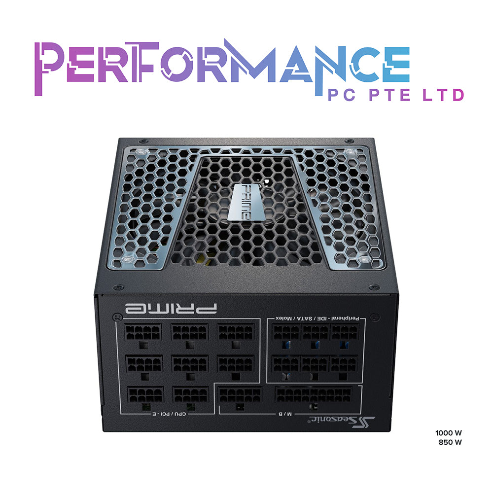 Seasonic Prime TX 80+ Plus Titanium 650W/750W/850W PSU/Fully Modular/Hybrid Fan Control/0.5% MTLR/ (12 YEARS WARRANTY BY CORBELL TECHNOLOGY PTE LTD)