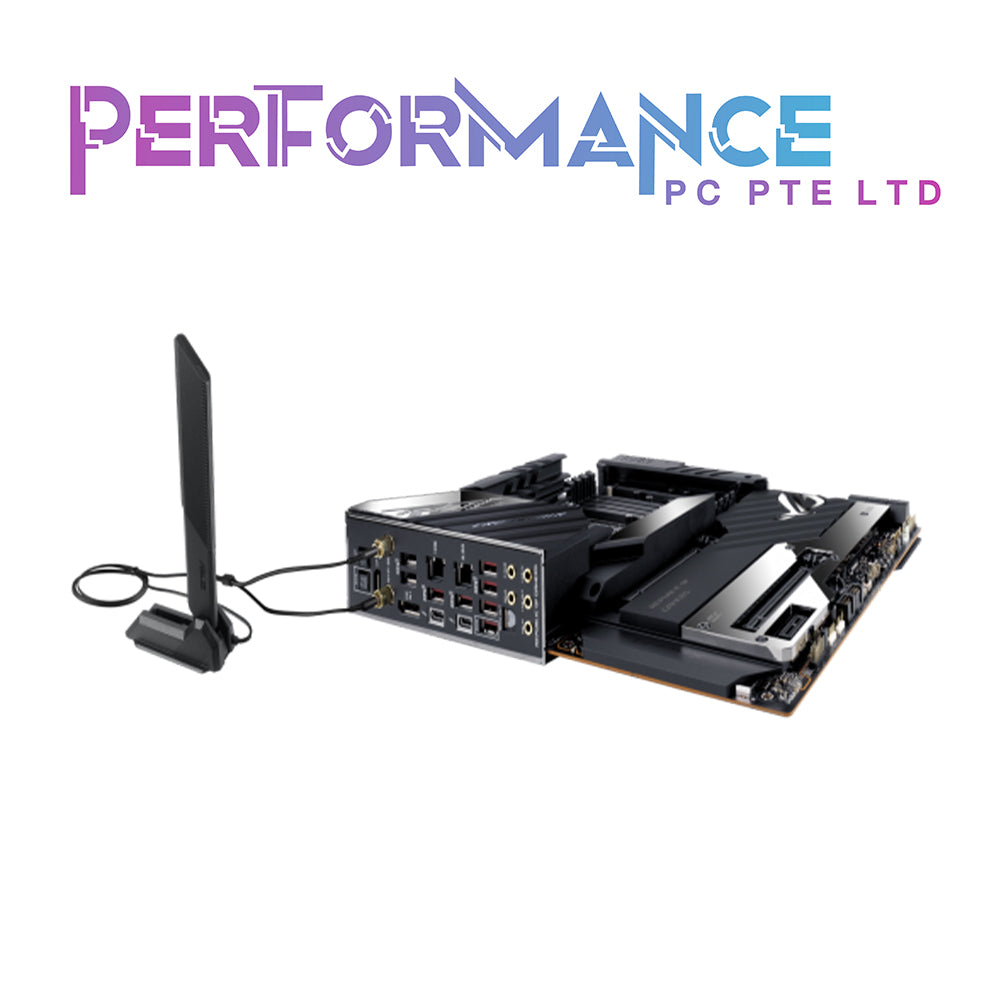 ASUS ROG CROSSHAIR VIII EXTREME AMD X570 EATX gaming motherboard with 18+2 power stages, five M.2 slots, USB 3.2 Gen 2x2, USB 3.2 Gen 2 front-panel connector, dual Thunderbolt 4 (3 YEARS WARRANTY BY AVERTEK ENTERPRISES PTE LTD)