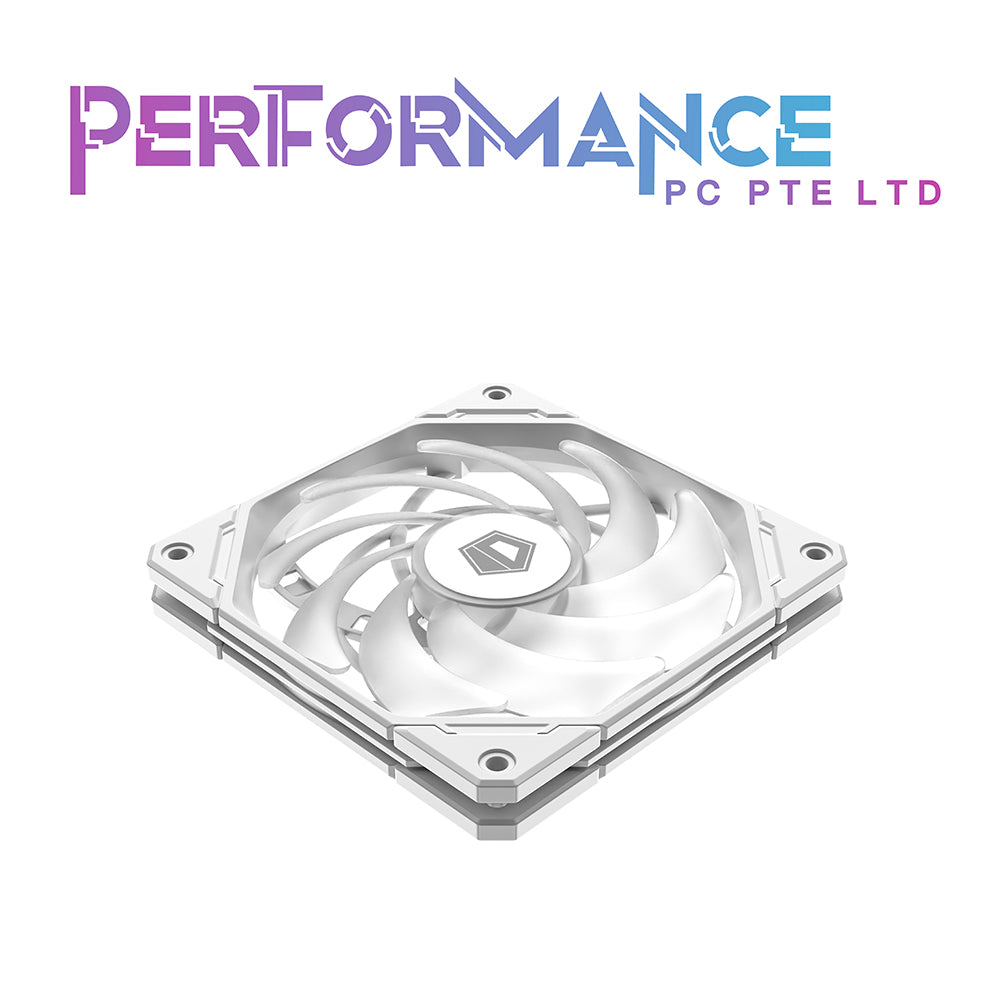 ID-COOLING NO12015 XT ARGB SNOW/BLACK PWM SLIM FAN (3 Year Warranty By Tech Dynamic Pte Ltd)